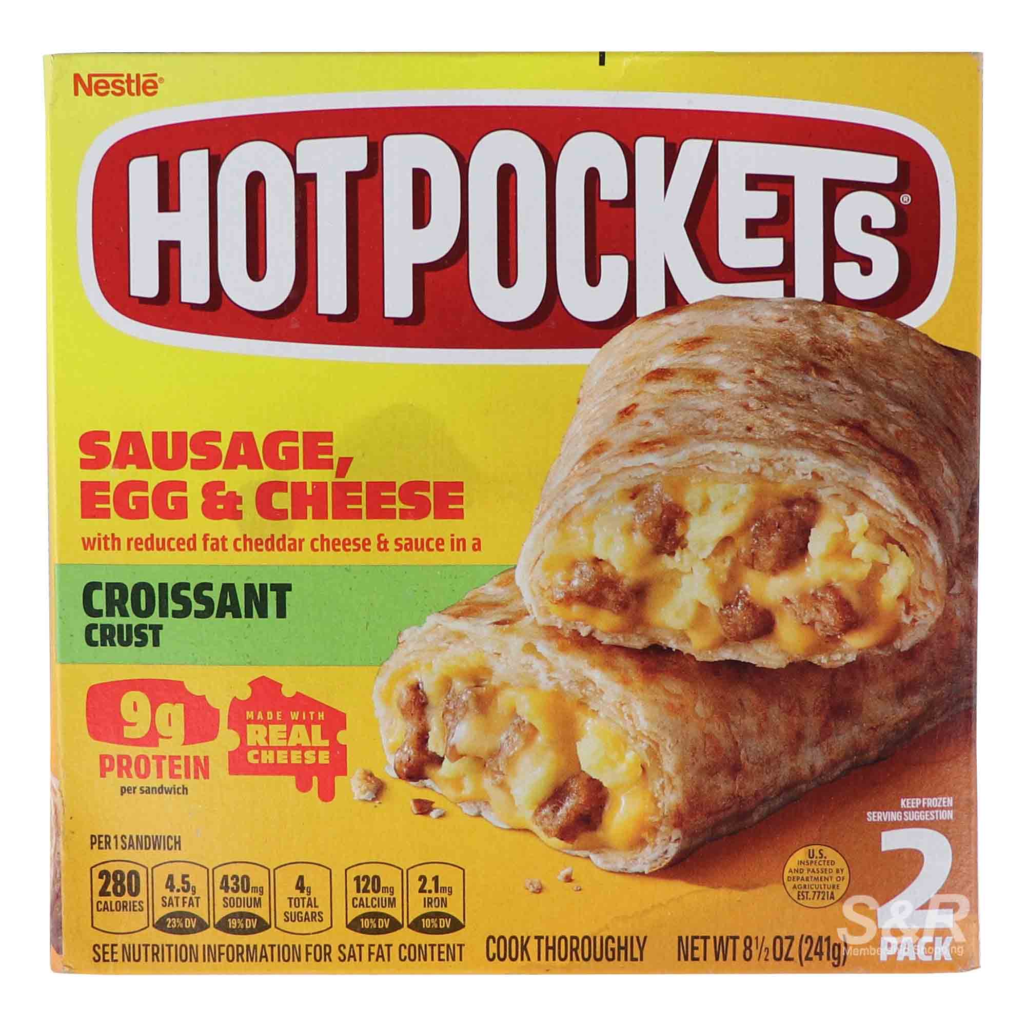 Nestle Hot Pockets Sausage, Egg, & Cheese Turnover 241g